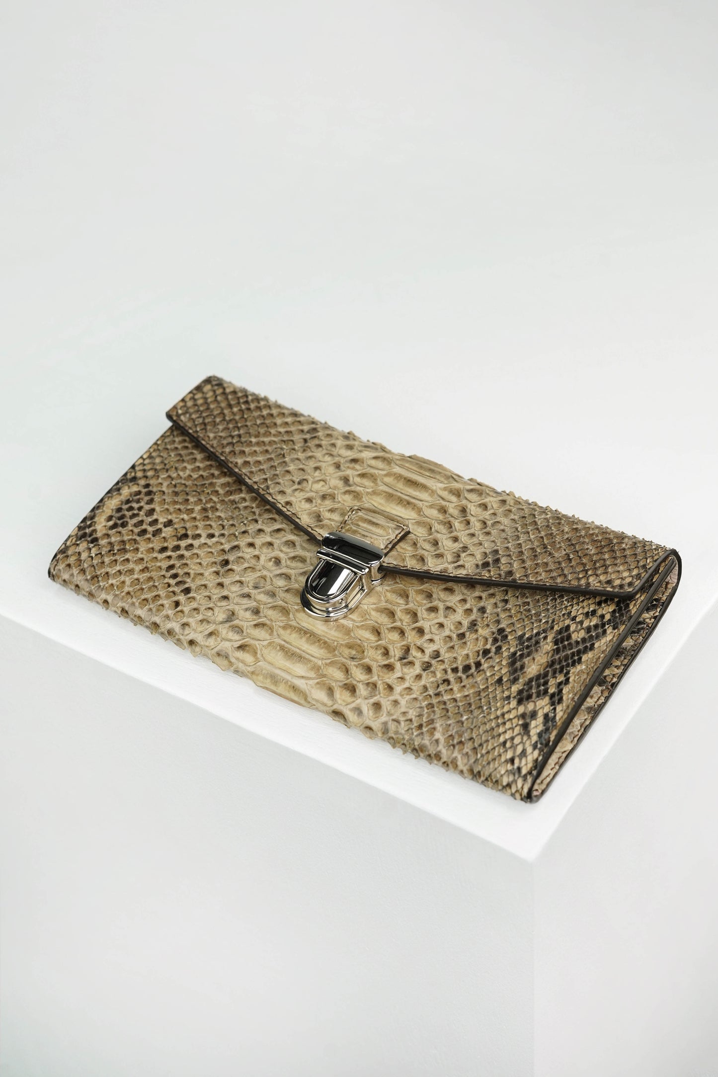 Purse Tan Python