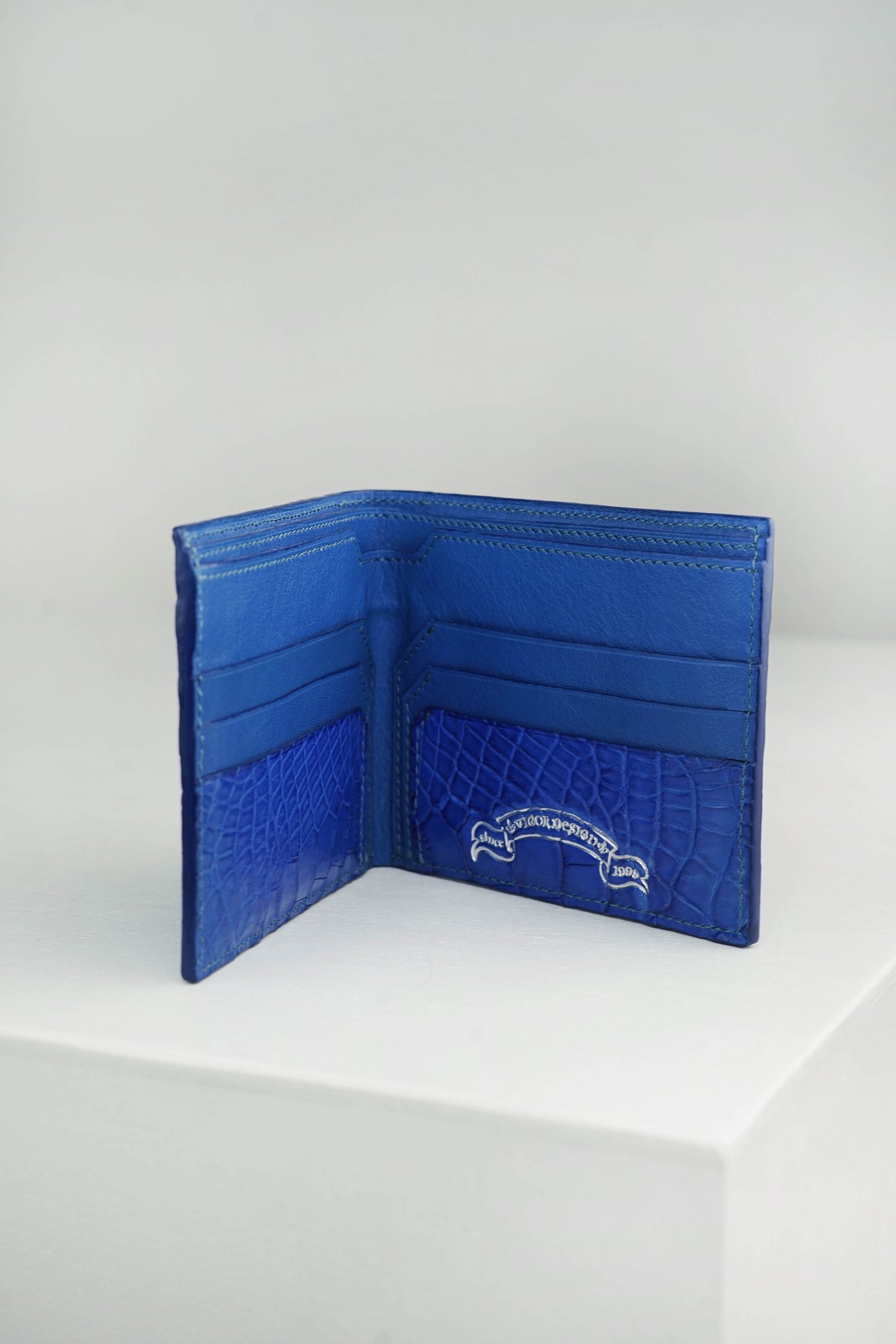 Гаманець Sky Blue Croco