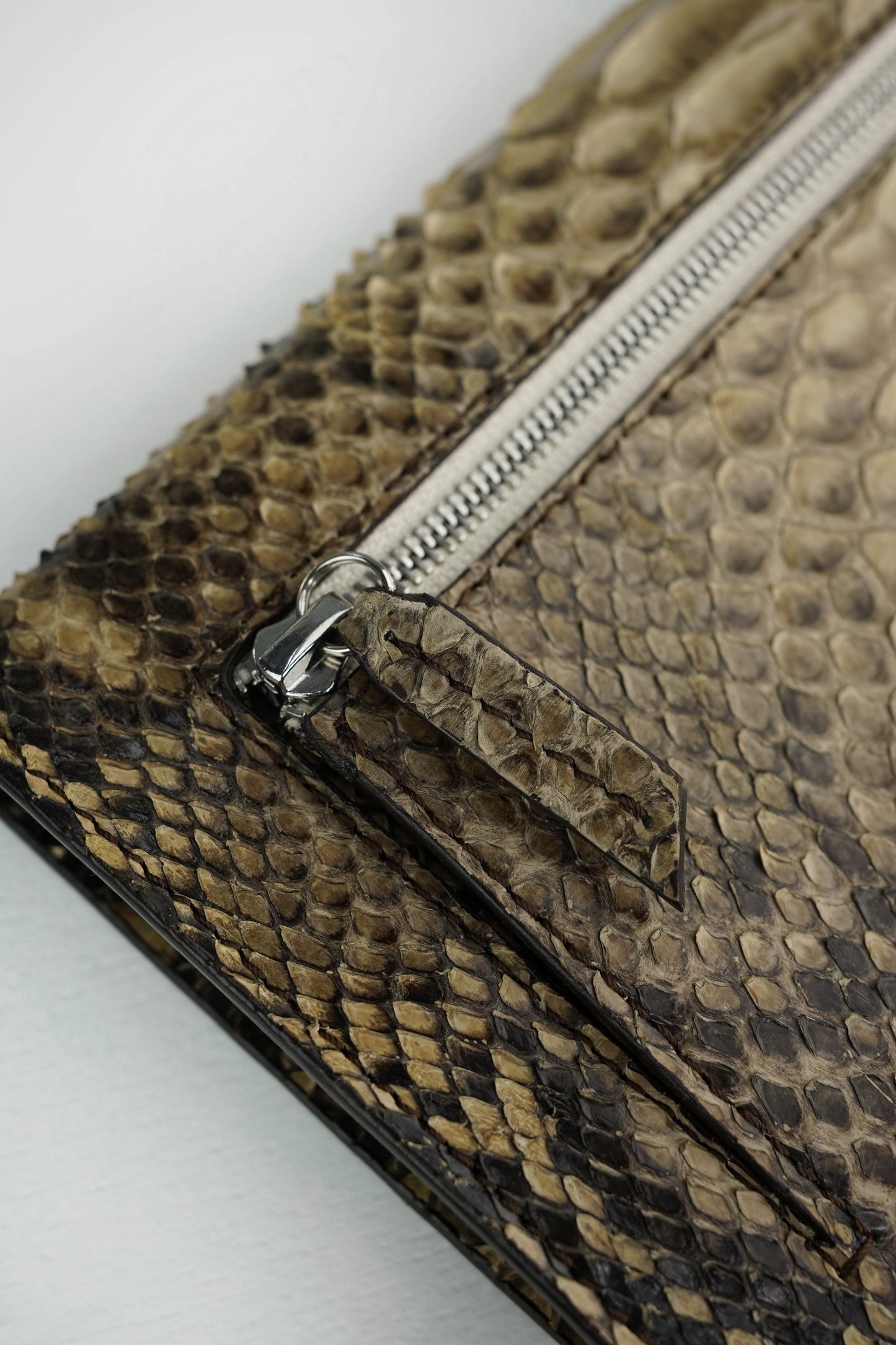 Purse Tan Python