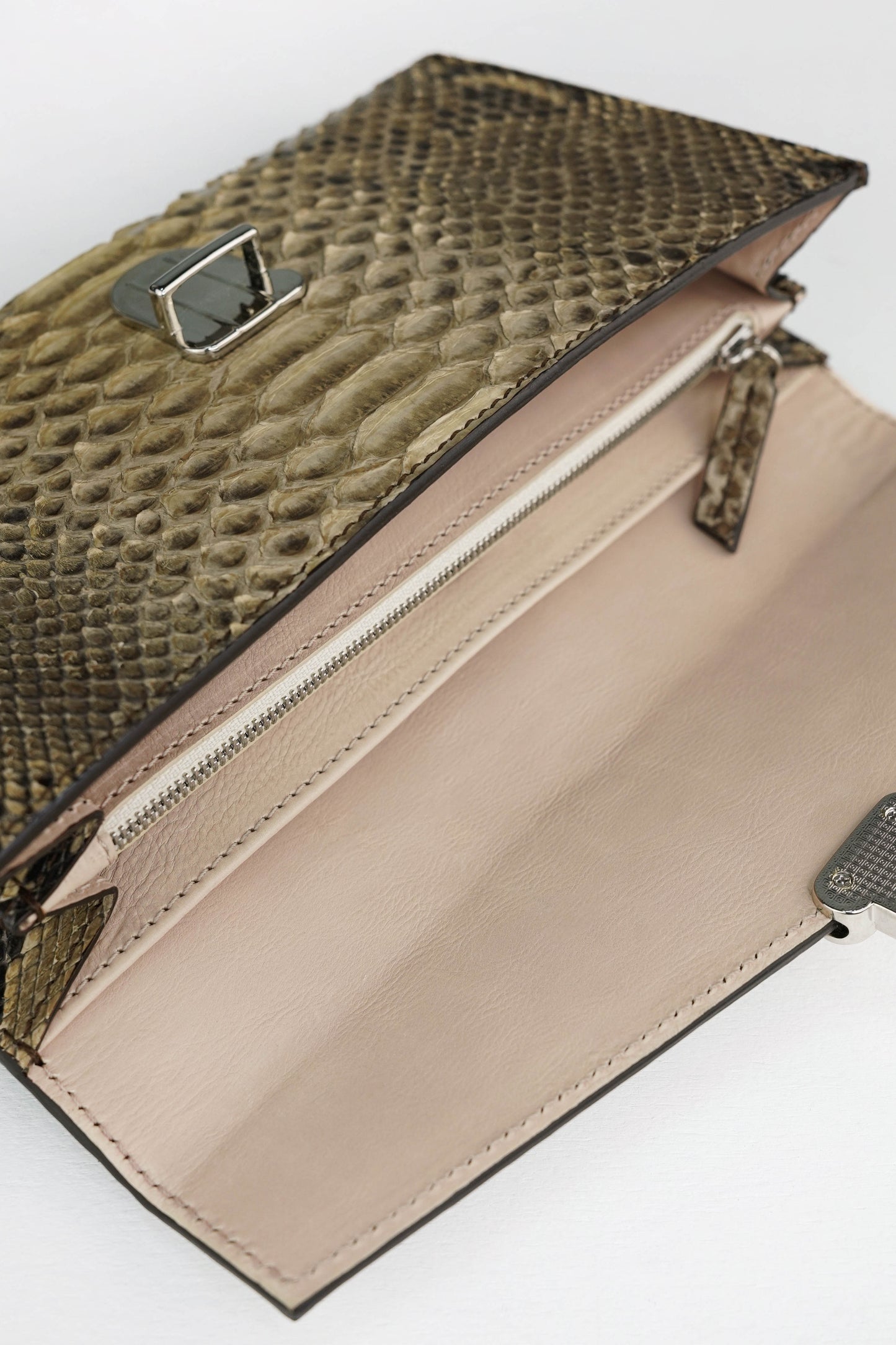 Purse Tan Python