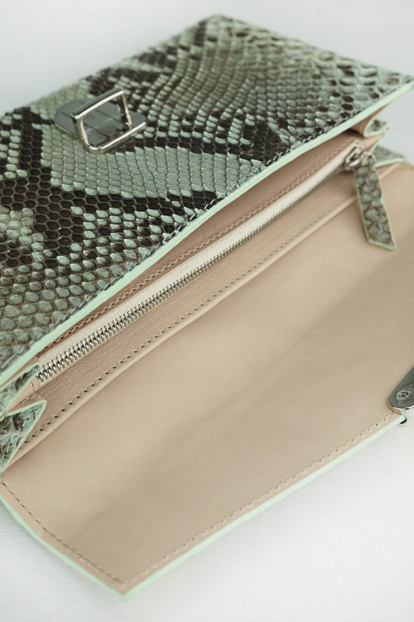Purse Aqua Python