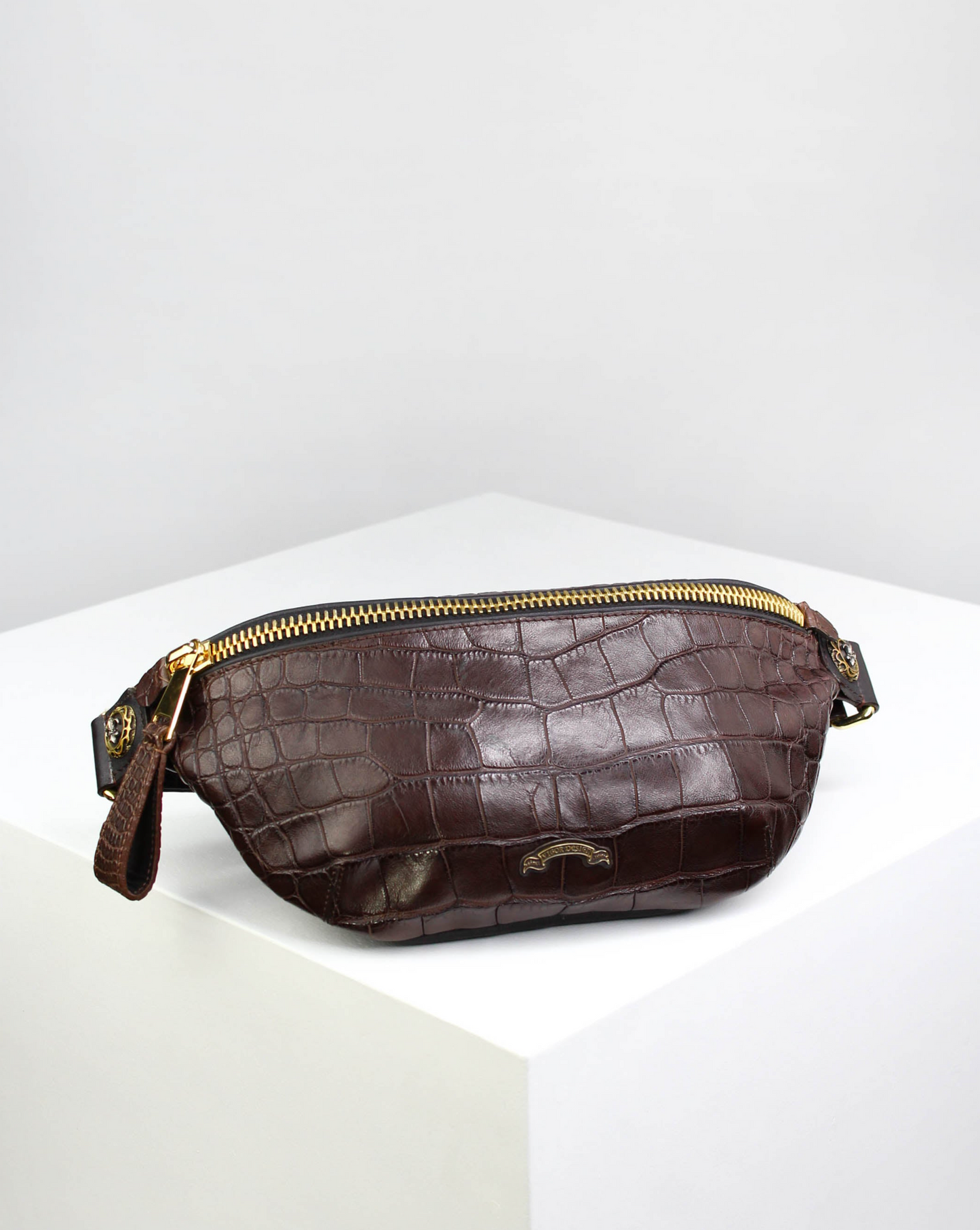 Waist Bag Chocolate Croco