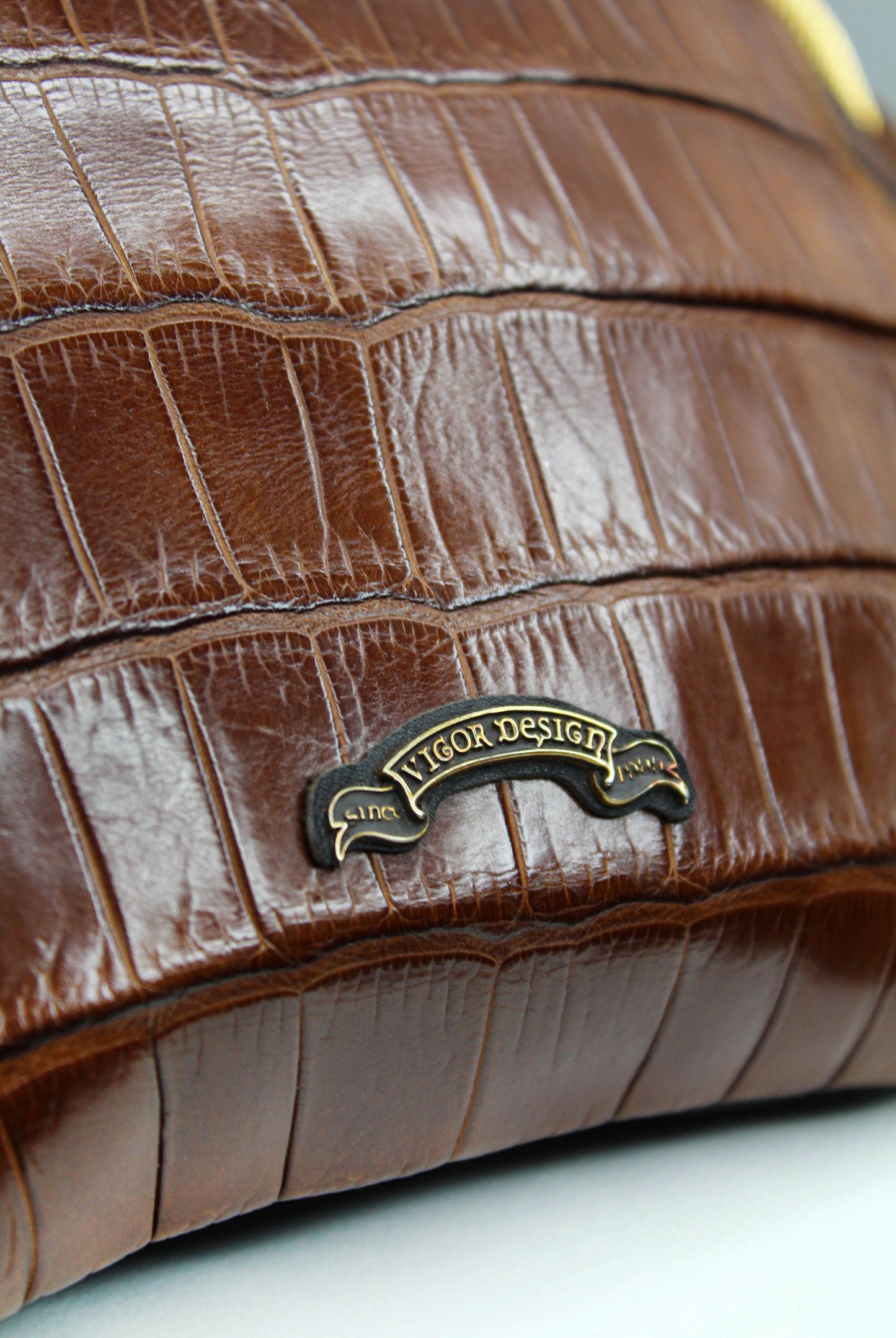 Waist Bag Bronze Toffee Croco