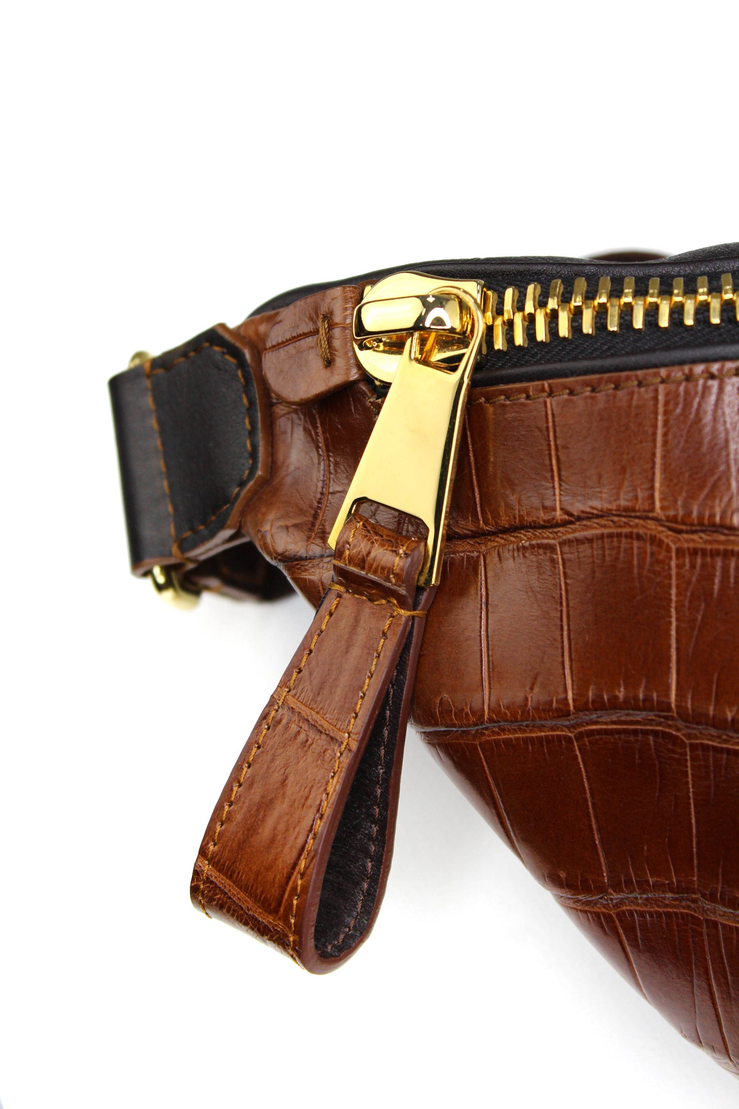 Waist Bag Bronze Toffee Croco