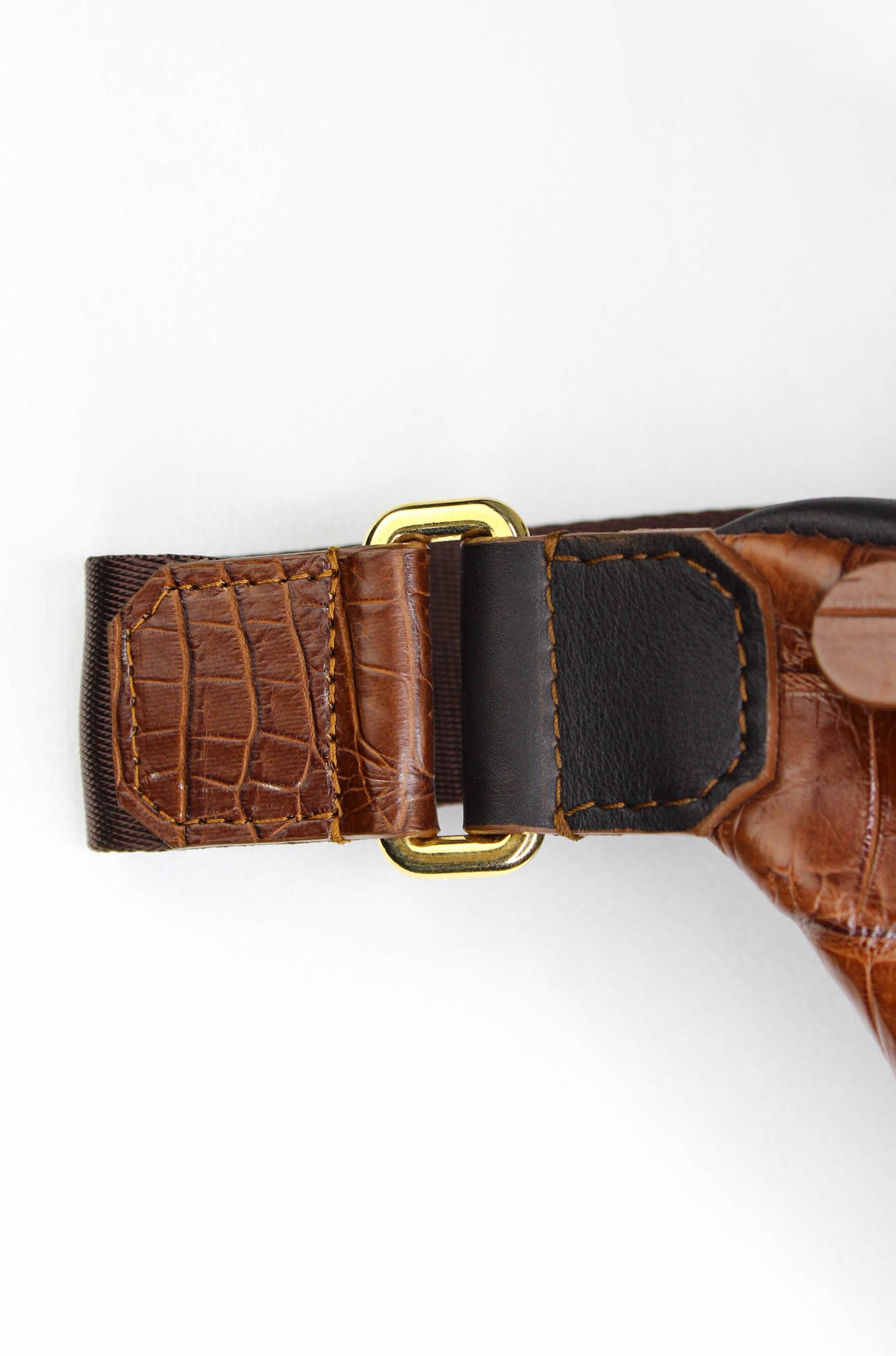 Waist Bag Bronze Toffee Croco