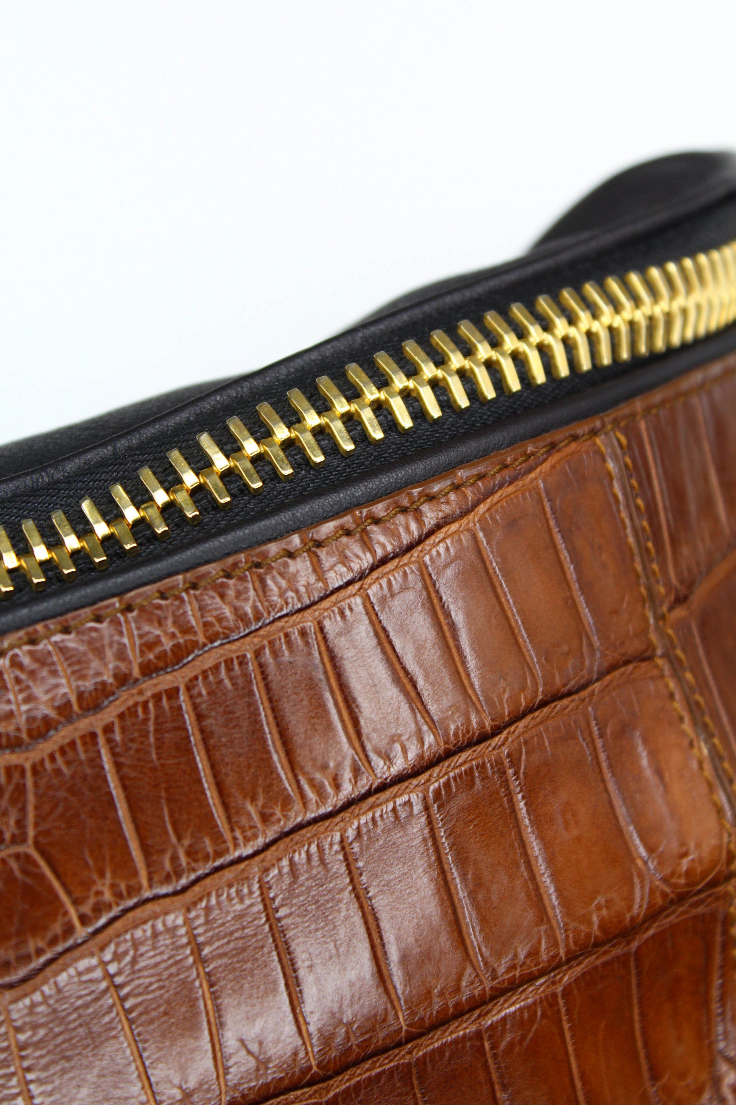 Waist Bag Bronze Toffee Croco