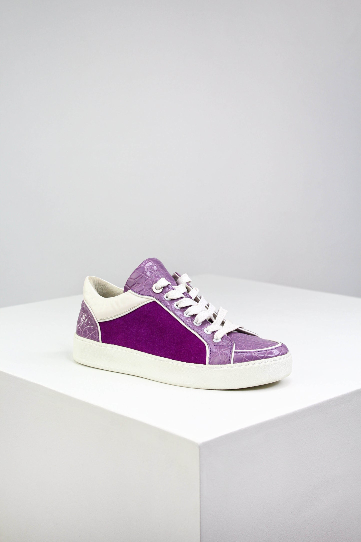 Sneackers Purple Croco