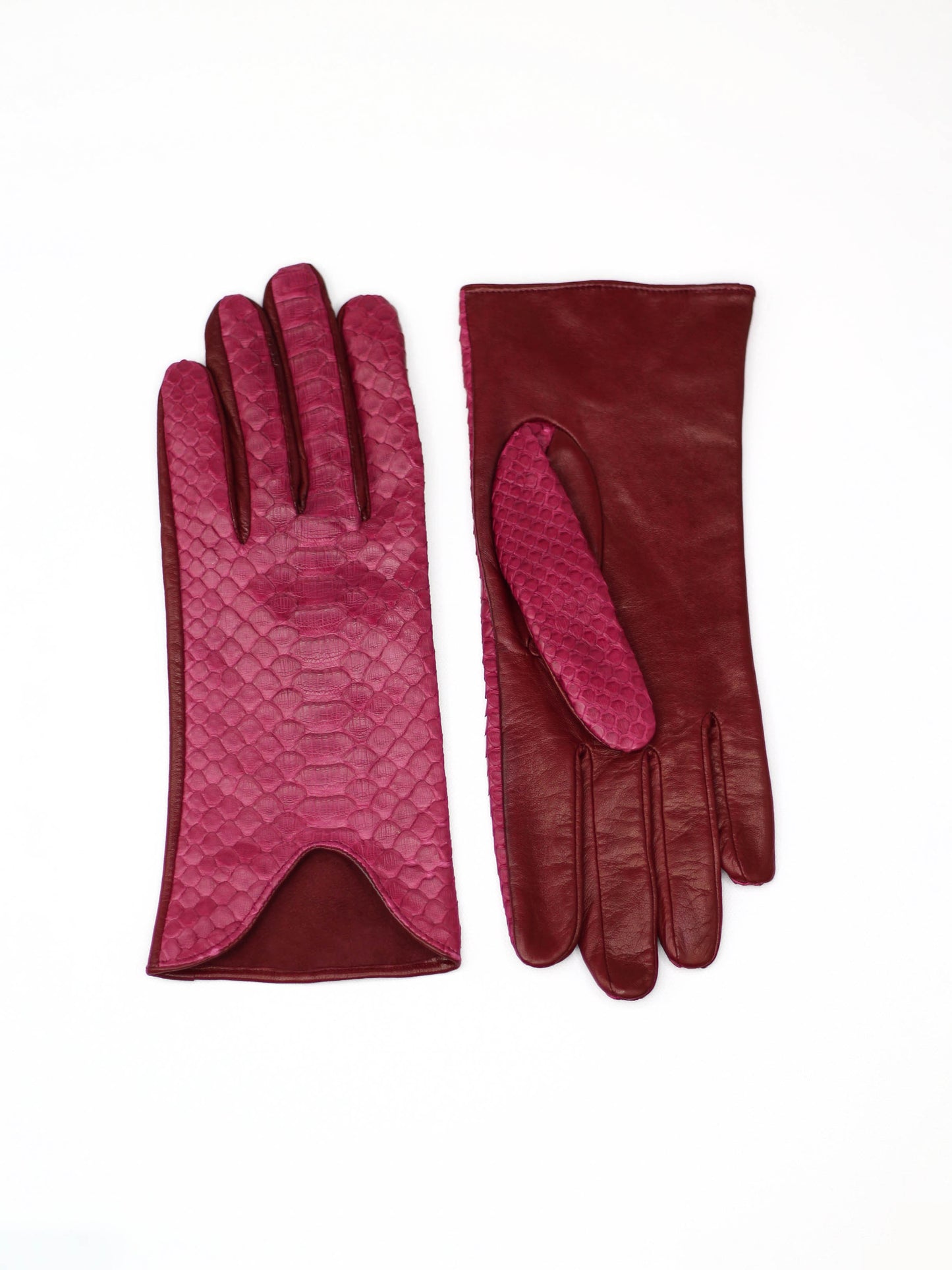 Raspberry python gloves